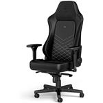 Noblechairs HERO, herné kreslo, čierna/platinová/biela