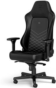 Noblechairs HERO, herné kreslo, čierna/platinová/biela