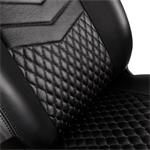 Noblechairs ICON Real Leather, herné kreslo, čierna