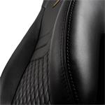 Noblechairs ICON Real Leather, herné kreslo, čierna