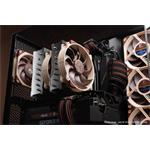 Noctua NF-A14x25r G2 PWM Sx2-PP, ventilátor, 2ks, hnedý