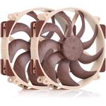 Noctua NF-A14x25r G2 PWM Sx2-PP, ventilátor, 2ks, hnedý