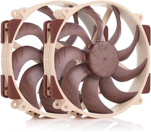 Noctua NF-A14x25r G2 PWM Sx2-PP, ventilátor, 2ks, hnedý