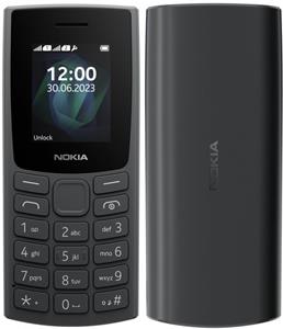 Nokia 105 2023 4G, Dual SIM, čierna