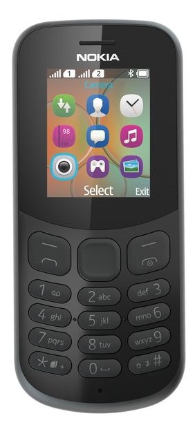 Nokia 130 SS 2017 Čierny