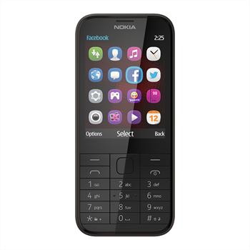 Nokia 225 Dual SIM, čierna