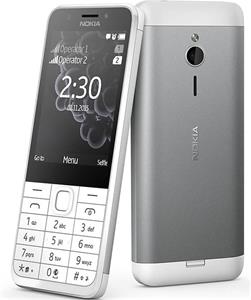 Nokia 230, Dual SIM, biela, hliníkové telo