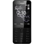 Nokia 230, Dual SIM, čierna , hliníkové telo - rozbalené