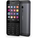 Nokia 230, Dual SIM, čierna , hliníkové telo - rozbalené