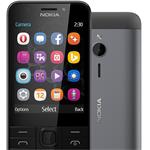 Nokia 230, Dual SIM, tmavo-sivá, hliníkové telo