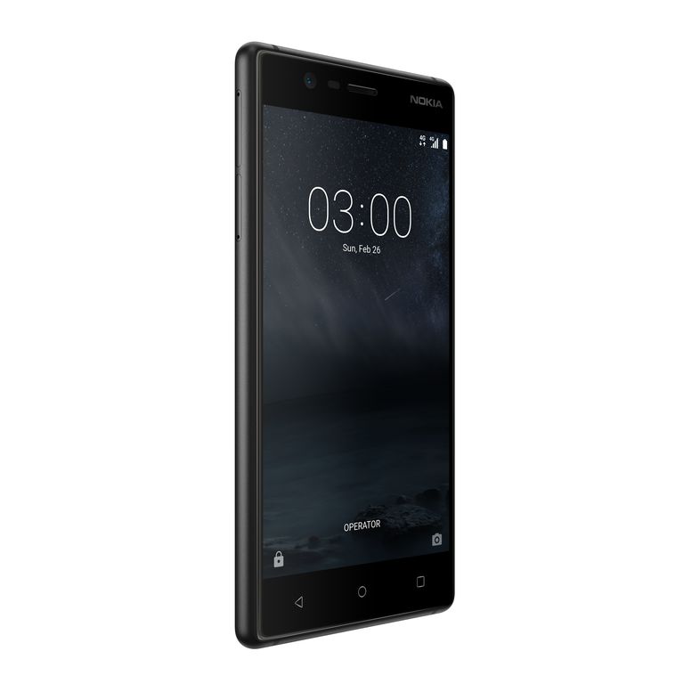 Nokia 3, dual sim, čierna