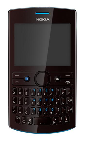 Nokia Asha 205 (Dual SIM) Cyan-Dark Rose