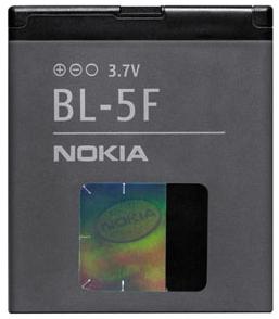 Nokia baterie BL-5F Li-Ion 900 mAh - bulk