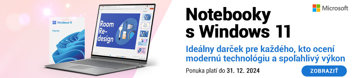 Notebooky s Windows 11 ideálny darček pre každého