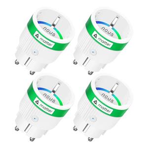 Nous A8M Matter Smart Zásuvka 16A (WiFi) (4 kusy)