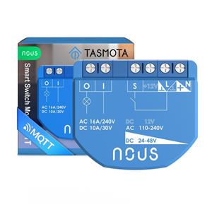 Nous B1T WiFi Tasmota Spínací Modul (1 kanál, bez merania spotreby, ESP32)