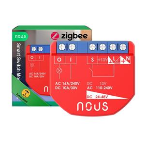 Nous B1Z ZigBee Smart Spínací Modul (1 kanál, bez merania spotreby)