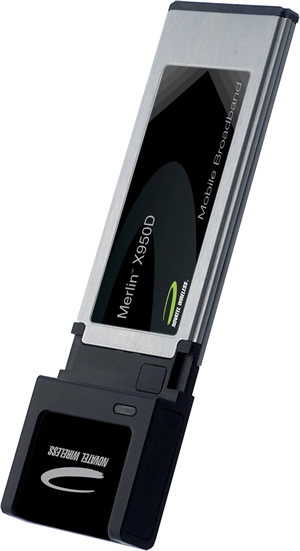 Novatel Merlin X950D 7.2 HSDPA/HSUPA ExpressCard