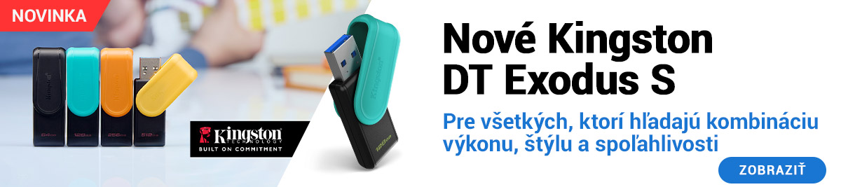 Novinka Kingston DataTraveler Exodia S