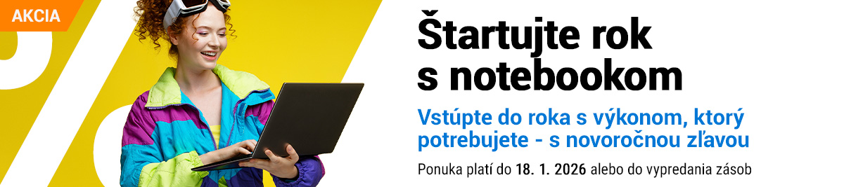 Novoročný výpredaj notebookov
