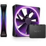 NZXT F140 RGB DUO, PWM, 140mm, 2er Pack - čierna