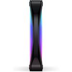 NZXT F140 RGB DUO, PWM, 140mm - čierna, (rozbalené)