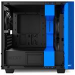 NZXT H400, čierno-modrá
