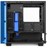 NZXT H400, čierno-modrá