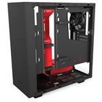 NZXT S340 ELITE, čierno/červená