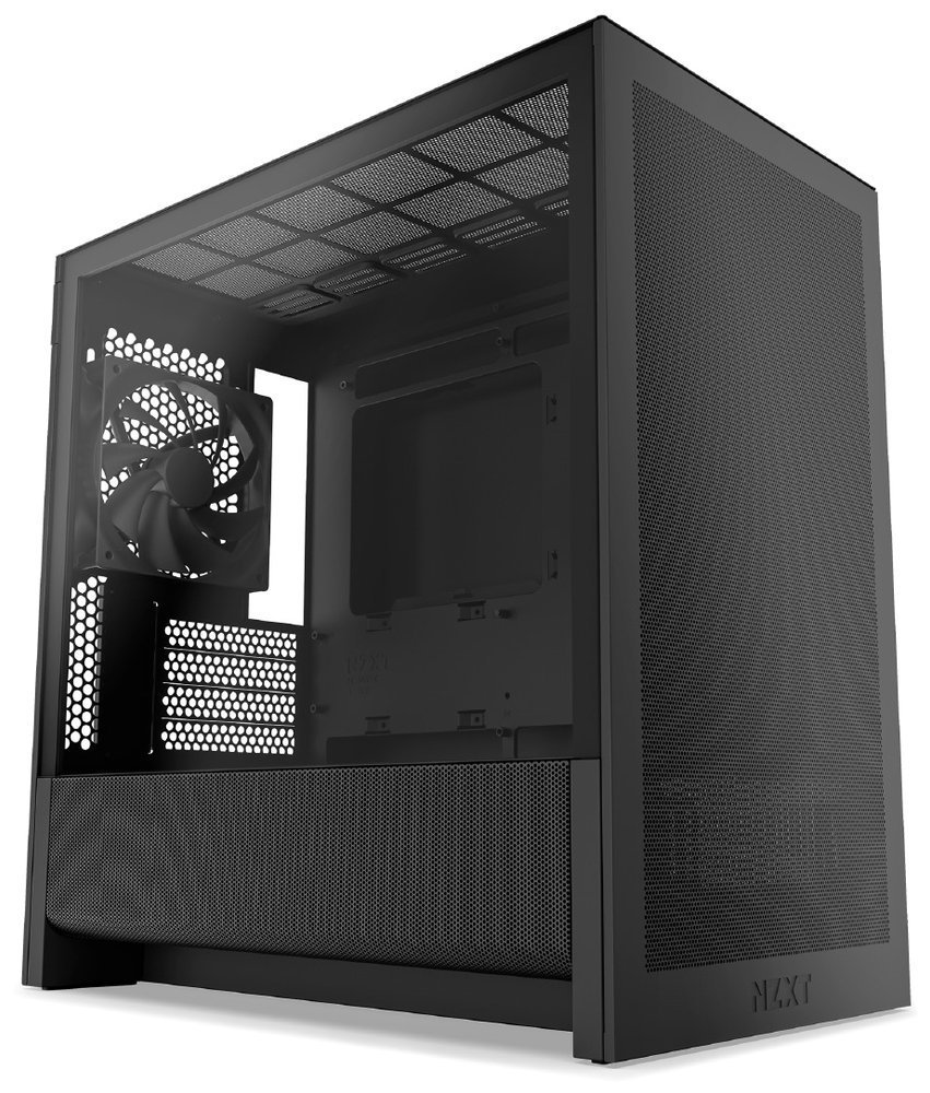NZXT skříň H3 Flow / microATX / 1x120mm / USB / USB-C / černá