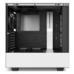 NZXT skříň H500i / ATX / průhledná bočnice / 2x USB 3.0 / RGB LED / Smart case s inteligentními funkcemi / bílá