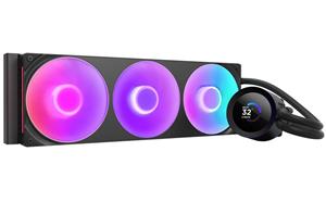 NZXT vodní chladič Kraken 360 / 3x120mm fan / 4-pin PWM / LCD disp. / 6 let