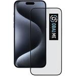 OBAL:ME 5D tvrdené sklo pre Apple iPhone 15 Pro, čierne