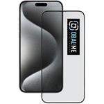 OBAL:ME 5D tvrdené sklo pre Apple iPhone 15 Pro Max, čierne