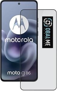 OBAL:ME 5D tvrdené sklo pre Motorola Moto G86/G86 Power, čierne