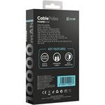 OBAL:ME CablePulse powerbanka 10000mAh, 22,5W, čierna