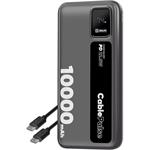 OBAL:ME CablePulse powerbanka 10000mAh, 22,5W, čierna