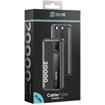 OBAL:ME CablePulse powerbanka 20000mAh, 22,5W, čierna