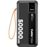 OBAL:ME CablePulse powerbanka 50000mAh, 22,5W, čierna