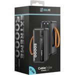 OBAL:ME CablePulse powerbanka 50000mAh, 22,5W, čierna