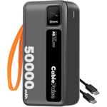 OBAL:ME CablePulse powerbanka 50000mAh, 22,5W, čierna