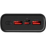 OBAL:ME EnergyPulse, powerbanka 20000mAh, 22.5W, čierna