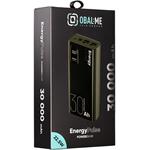 OBAL:ME EnergyPulse, powerbanka, 30000mAh, 22.5W, čierna