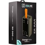 OBAL:ME EnergyPulse, powerbanka, 50000mAh, 22.5W, čierna