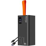 OBAL:ME EnergyPulse, powerbanka, 50000mAh, 22.5W, čierna