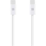 OBAL:ME LongRun USB-C/USB-C kábel, 60W, 2m, biely