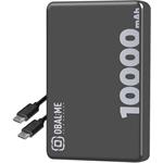 OBAL:ME MagNetix powerbanka, 10000mAh, čierna