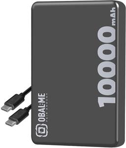 OBAL:ME MagNetix powerbanka, 10000mAh, čierna