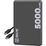 OBAL:ME MagNetix powerbanka, 5000mAh, čierna