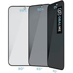 OBAL:ME Privacy 5D tvrdené sklo pre Apple iPhone 15 Plus/16 Plus, čierne